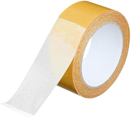 Générique Ruban De Montage Double Face Haute Résistance | Ruban pour Tapis Double Face - Bandes Collantes à Fort Pouvoir Adhésif pour Carrelage, Verre, Tissu, Tapis, Moquette et Métal