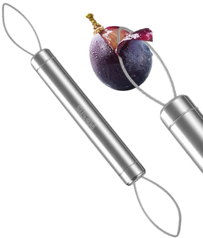 Qoukonao Sbucciatore Per Kiwi | Estrattore Di Polpa Per Uva | Estrattore Di Polpa Portatile Per Cucina Casa Ristorante Insalate Cena Kiwi Bacche