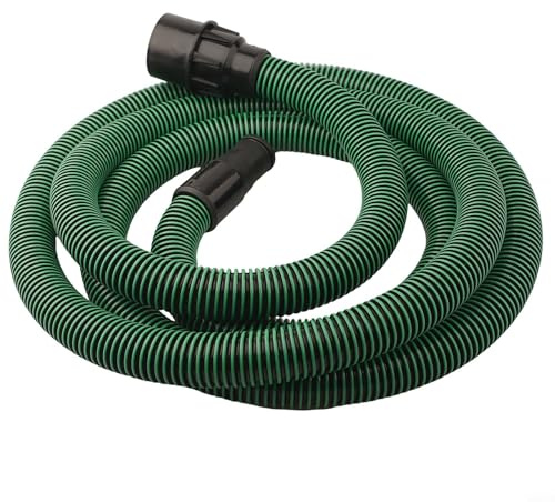 Staubsauger Ersatzschlauch, Extraktions Schlauch für Staubsauger D27/32 mm, antistatisch, gewindeverschraubbar, 3,5 m Länge, für Winkelschleifer und Absauganlagen CTL 11/11 E/22/22 E(3.5M)