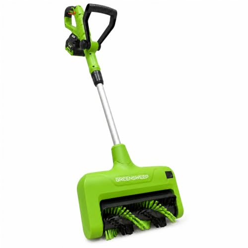 GreenSweep Reviver Volt – Cordless Artificial Grass & Turf Power Brush Cleaner – Lightweight, Compact & Easy to Use