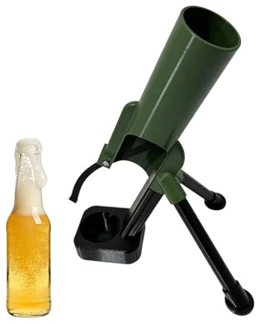 Abridor De Botellas De Cerveza, Mortero De 51 Mm, Abridor Manos Libres Para Bar En Casa, Y Cueva De Hombre
