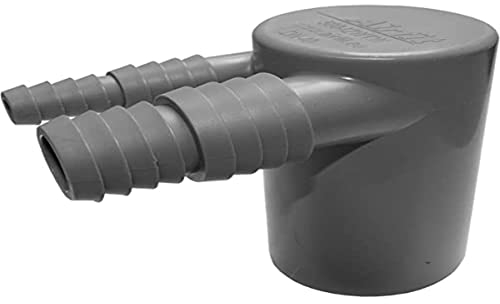 AIRFIT Racor doble para lavadora y secadora de condensación, 1 de 8-11,5 mm y 1 x 14,5-20 mm DN40 50042WTW