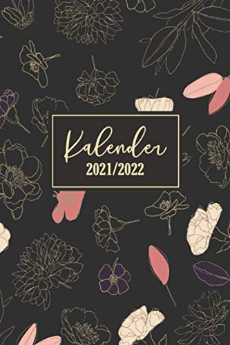 Kalender 2021-2022: Terminplaner von 24 Monat | Januar 2021 bis Dezember 2022 | Tageskalender für organisieren und notieren | 6x9 Zoll