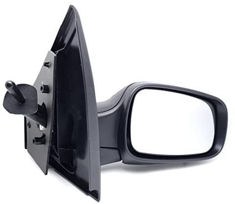 BSSTORE Specchio Retrovisore Esterno Nero per CLIO dal 2005 al 2009 (BR0/1, CR0/1) con Sonda Temperatura (Destra - Lato Passeggero)