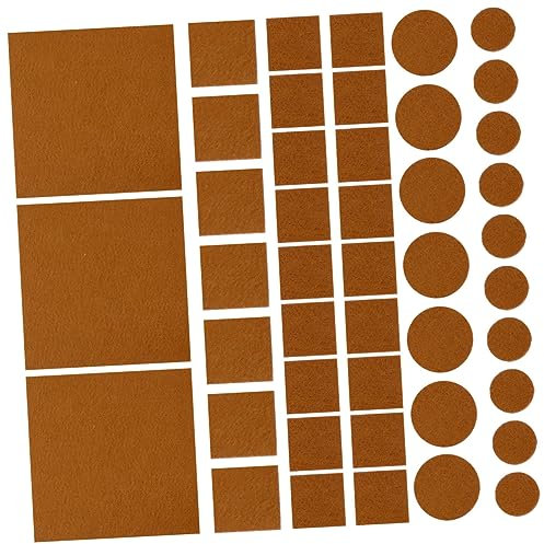 BESTonZON 130St Selbstklebende Tischunterlage Sofastopper aus Gummi Möbelauflagen klemmbausteine Tisch-Antirutsch-Aufkleber Stuhl Aufkleber Boden Schutz Tischdecke Möbel Pad gefühlt