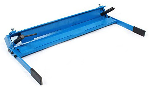 Macchina di piegatura, angolo di piegatura max. 120°, panca piegatrice, piegatrice in lamiera per piegatrice da 1,2 – 1,5 mm, lavorazione manuale della lamiera