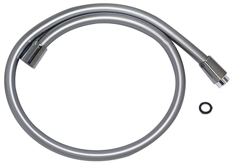 Brauseschlauch-Verlängerung - 90 cm Länge - 5 lagig - hochwertiges Chromdesign