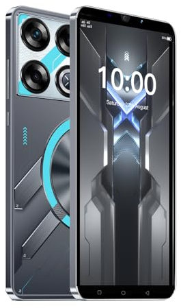 CatCalls 4G Cheap Smartphone, 5.0'' Dual SIM Dual Camera, Android OS, 16GB ROM【Expandable up to 128GB】, Support WiFi/Bluetooth/GPS/FM, Face Unlocked Mobile Phone (Black)