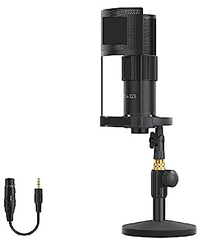 AIRYSSFU Kit Carte Son, Microphone XLR STA-X2S for C1-K1