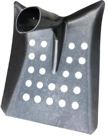 FUTUREORYY Pala Plana para Estiércol De Aves De Corral y Limpieza De, Pala Pequeña De Metal Multiusos, Herramienta Práctica para Jardín y Alcantarillado, Uso Agrícola y Saneamiento