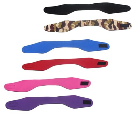ABOOFAN Fascia da Nuoto Assorbimento Sudore per Adulti e Adolescenti in Neoprene 6 Pezzi per Sport All'aperto e Yoga