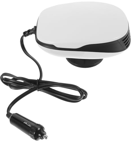 DOITOOL Calefactor Portátil para Coche 12v Ventilador Desempañador Calefactor de Refrigeración para Parabrisas para Automóvil Protección contra Sobrecalentamiento y Enchufe para