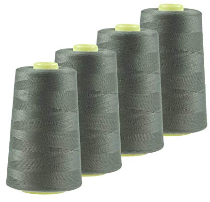 4 x 4572m Qualitäts Overlock-Garn Overlock-Nähgarn Oeko-Tex Farbe 701-740