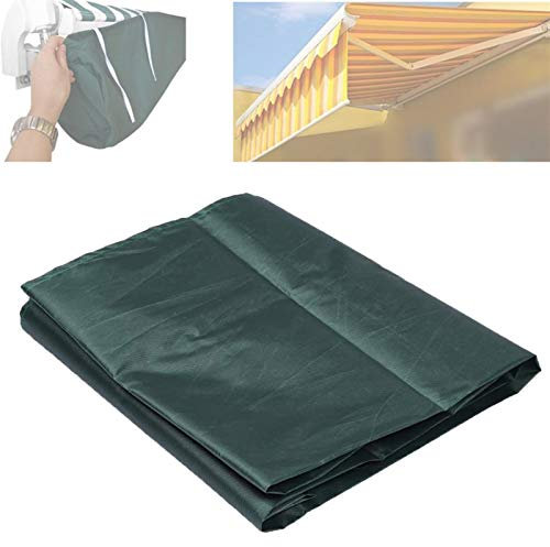 Sac de Protection pour Store Banne,Housse de Rangement pour auvent de terrasse/abri/tonnelle - Protection imperméable en Hiver (Color : Green, Size : (3.5m/11.48ft))