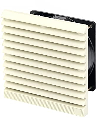 Ventilateur d'extraction 204 * 20 4MM Shutter Hotte électrique Cabinet filtre du ventilateur de ventilation Shutters Couverture Grille étanche Louvres ventilateur de refroidissement d'échappement Set