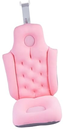 YUSSEQDD Accessori per Cuscini da Vasca da Bagno per Tutto Il Corpo, Traspiranti e Impermeabili, Extra Comodi e durevoli, Rosa