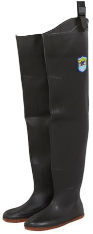JCWGLY Watstiefel Leichte Hüftstiefel Watstiefel Wasserdicht Für Männer Hüftstiefel Für Outdoor-Arbeiten Angeln Jagen Ackerland Bequem Und rutschfest(44 EU)