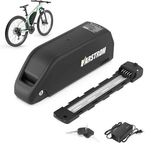 Varstrom 52V 20Ah Ebike Batteri – Lång Batterilivslängd för Elcykel – Litium 52V Batteri Med Laddare för Elcykel