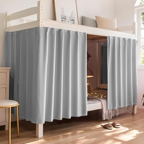 haozaikeji Tenda da letto a soppalco, oscurante, 1,35 × 2 m