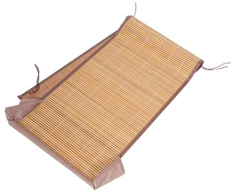JECOMPRIS Cuscino per Sedia in Bambù con Raffreddamento e Rifinitura di Precisione, 43x155cm, per Ufficio e Casa nei Giorni Caldi Estivi