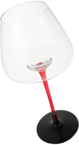 Ipetboom Verres à Vin Rouge en Cristal 710 Ml avec Tige Élégante, Prise en Main Confortable, pour Dégustation de Vin et Célébrations Raffinées