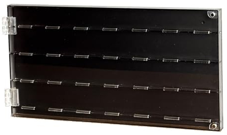 MagiDeal Support de médiator de guitare, vitrine en acrylique, boîte de rangement anti-poussière pour médiator de collection, pour chambre à coucher, salon