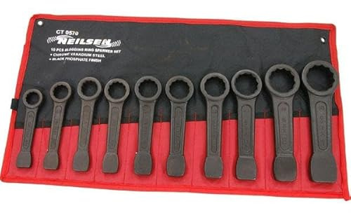 10PC SLOGGING Ring Spanner Set 24mm to 50mm-CT0570