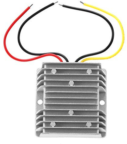 Haofy Regulador Convertidor de de Alta Eficiencia, 12A, 288W, 12V a 24V, Fuente de Alimentación Elevadora para Vehículos, Regulador Convertidor de Voltios