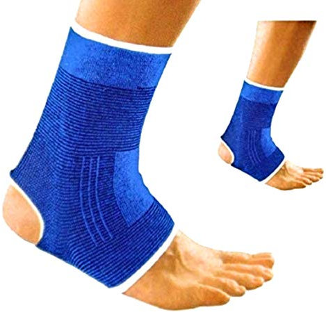 V&AMYA 2 Cavigliere Elastiche, Supporto per slogature e distorsioni, cavigliera Sportiva per Uomini e Donne