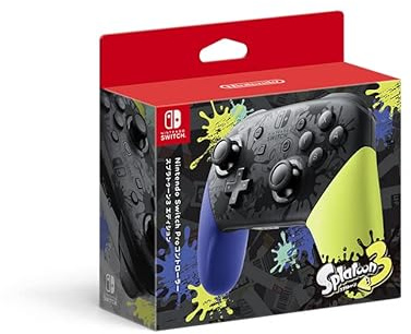 NINTENDO Switch officiel : Pro Controller - Splatoon 3 Edition (JP) (commutateur)