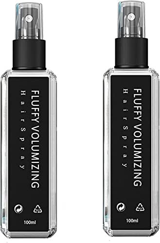 100ml Fluffy Volumizing Hair Spray,Fluffy Volumizing Hair Spray,Extra Volume Magic Spray,Natural Plant Protein Hair Thickening Spray (2pcs)