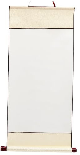 GLSTOY Leicht Transportierbares Kalligraphiepapier Rollenware Für Traditionelle Chinesische Malerei Und Schriftkunst Blanko Mäßige Tintenaufnahme Geeignet Für Anfänger Und Profis Idealer