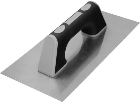 Llana - profesional, acero inoxidable, mango de polipropileno, acabado liso, dimensiones 300x150 mm, ideal para acabados finos en superficies.