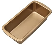 i enjoy + Non-Stick 1lb Loaf Tin,Rectangular Bread pan,Robust Carbon Steel Tray 19.4×9.3×4.8cm for Loaves,Cakes and Bakes