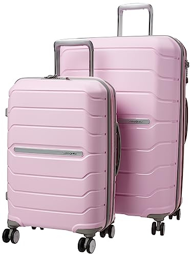 Samsonite Freeform Hardside Erweiterbar mit Doppelspinnerrädern, Amethyst Violett, 2-teiliges Set (21/28), Rosa, 2-Piece Set (21/28), Freeform Hardside erweiterbar mit Doppeldrehrollen