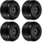 PATIKIL 4 Stück 54mm Longboard Rollen mit Lager ABEC-9 Skateboard Rad Straße Rollen für Skateboards Cruiser Räder Ersatz 85A Schwarz