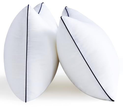 BedStory Pillows 2 Pack, Soft Pillows Hotel Quality, Bed Pillow for Stomack, Back and Side Sleeper, Bounce Back Pillow Medium Firm with Hollow Microfiber Filling, Standard Size Sleeping Pillow 42x70cm
