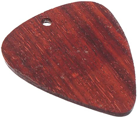 Vaguelly Ergonomisch Gestaltetes Gitarrenplektrum in Braun mit Fingerspitzenpassform als Geschenk für Gitarrenspieler und Praktisches Bass Zubehör