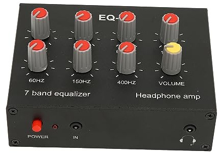 o Visuel et Périphérique Aries7 Bande Son Equzer Entrée de Sortie 12Db Haute Basse Adjunt Double Canal Numérique Equzer