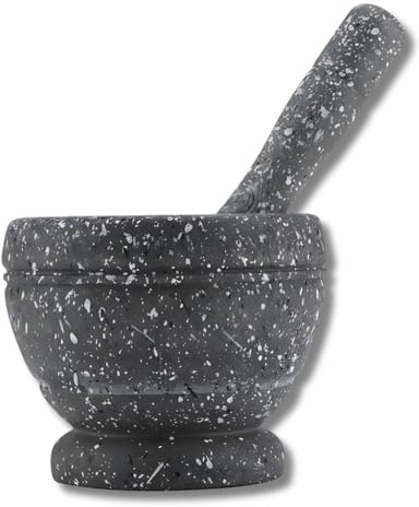 Juego de cuencos de mortero y mortero, molinillo de hierbas, molinillo de especias, triturador de ajo para herramientas de cocina, juego de mortero y mortero de guacamole, herramienta de cocina