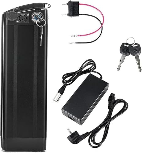 Batería de Litio para Bicicleta eléctrica de 36V, 18AH, 19,2AH, 24,5AH, 48V, 17,5AH, 20AH, batería de Litio para Bicicleta, batería de Litio portátil para Motores de 800W 48V17.5Ah,1