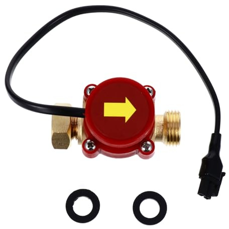 HOMSFOU 110v Water Control Adjustable Pressure Shower Pump for Low Water Brass Construction Compatible Dc for Home Use