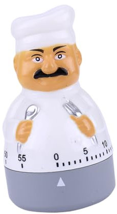 MAGICLULU Küchen Timer Mechanisch Dekoratives Timing-zubehör Für Home-Restaurant Ohne Batterie Für Kochen Backen Braten Eierkochen Pfannkuchen