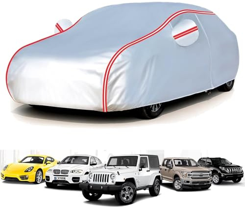 Car Cover for Austin Mini (305 x 141 x 135cm),Outdoor car cover, waterproof, dustproof, UV protection, breathable, scratch-resistant, four seasons