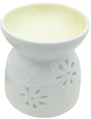 Calentador de fragancia de cerámica refinado con cuencos de vela perfecto para crear ambientes calmantes en hogares que mejoran el espacio