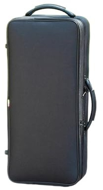 E-Flat-Altsaxophon-Gepäck, große Seitentasche, Schulranzen, Rucksack, Musikinstrument, spezielle Schutzbox, Kofferaufbewahrung(Black 1)
