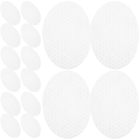 PAMINGONO 1200 Stück Peeling Pads Oval Porentiefe Reinigung Hautfreundliche Vlies Pads Make Up Entferner für Gesicht und Reisen