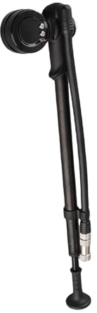VGEBY Bomba de Choque, 300 PSI de Alta y Baja Presión con Dial Visual y Tubo de Rotación de 360°, Bomba de Bicicleta de Aleación de Aluminio para Horquilla Delantera, Amortiguador