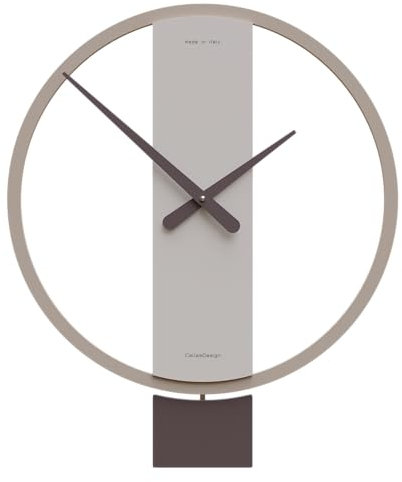 CalleaDesign - Pendeluhr Kurt - Schokoladenbraun