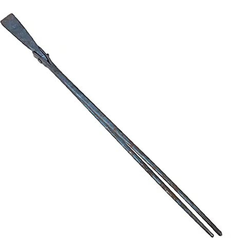 Tenaza de Forja Pinzas de Herrero Tenaza de Forja de Punta Plana para Anvil Vise Forge 35-120cm Tenaza de Forja para Ingeniero Herrero,40cm